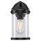 Westinghouse Fixture Wall Outdoor 60W Jamestown, Textured Black Clear Seeded Glass 6579600 - alternate 1